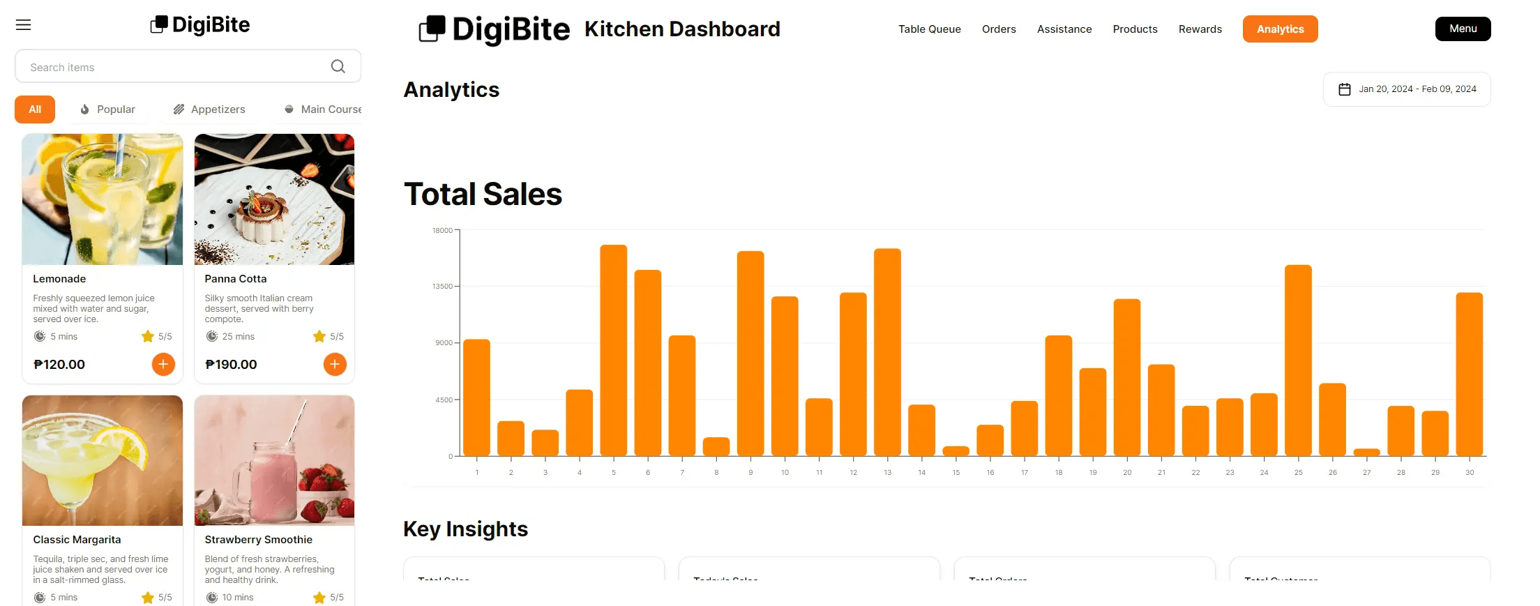 Digibite | Digital Menu